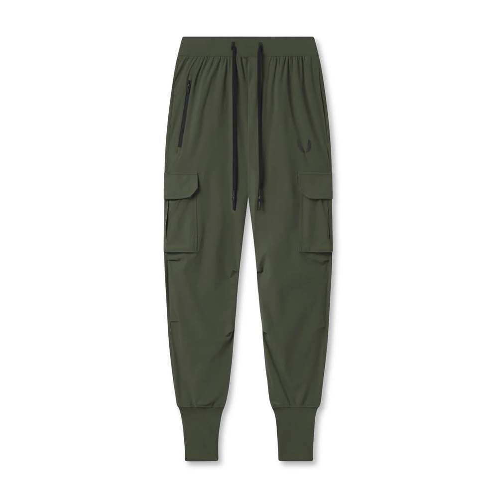 ASRV Tetra-Lite Cargo Joggers — Olive Green (Size M)